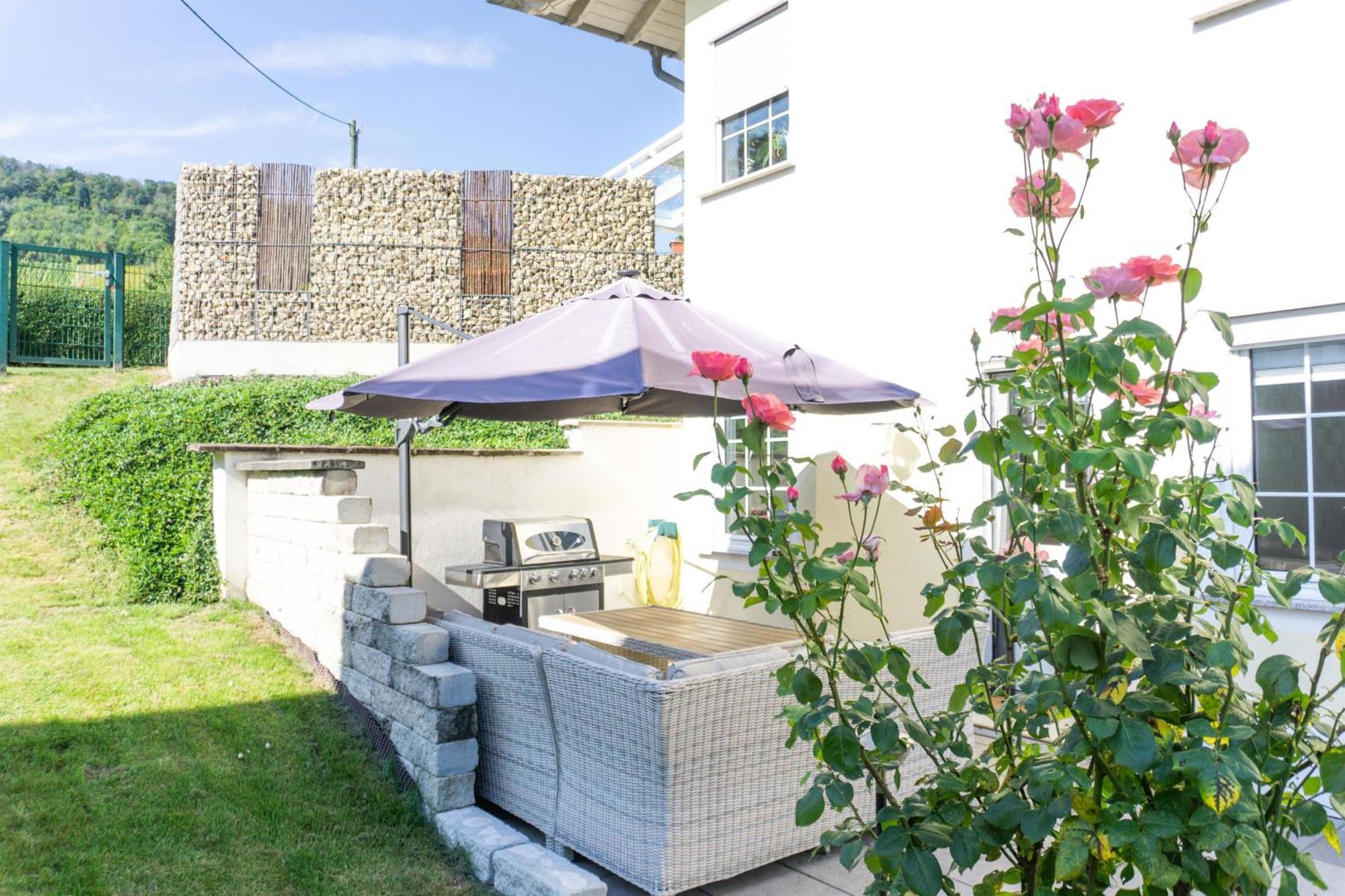 Ferienwohnung Leni 라이웬 외부 사진